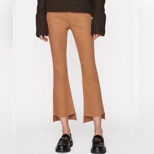 Frame le crop mini boot latte